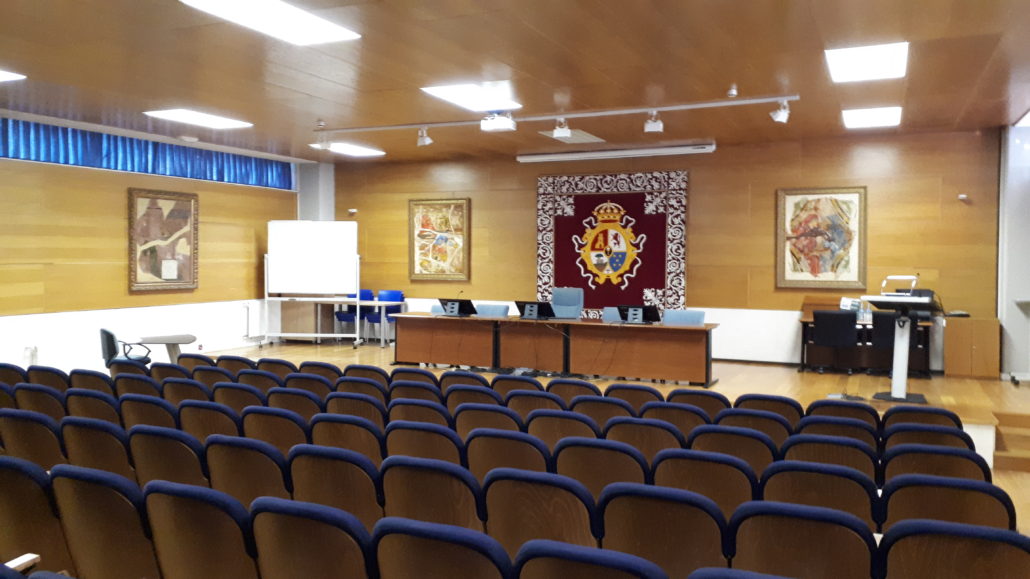 Salón Nobre - Colexio de Fonseca Salón de graos Políticas e RR Laborais